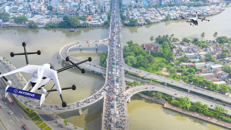 taksówka powietrzna SkyDrive dla Wietnamu